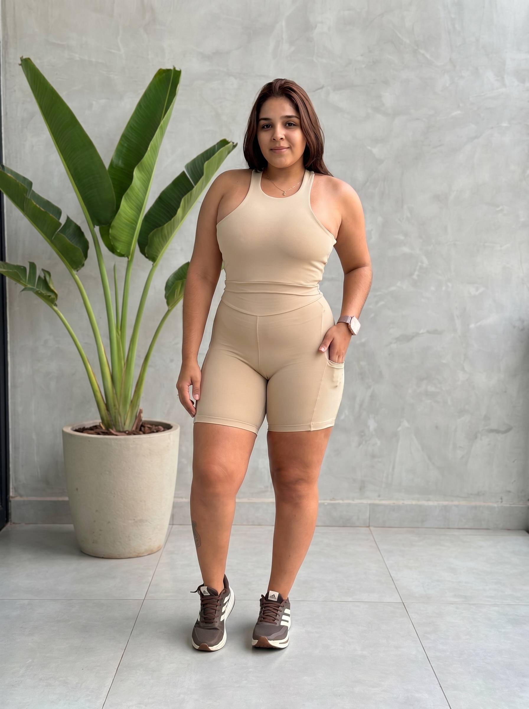 Conjunto Curto Off-White