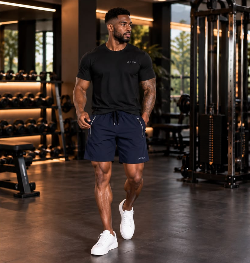 Camiseta masculina AERA em poliamida ID100