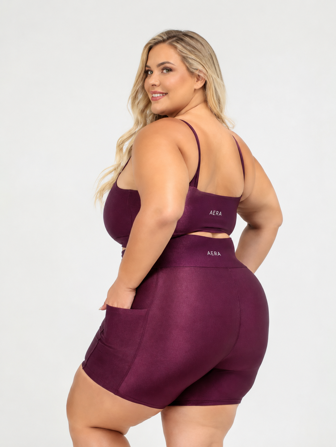 ID4018 Conjunto Curto Canelado - ALLURE