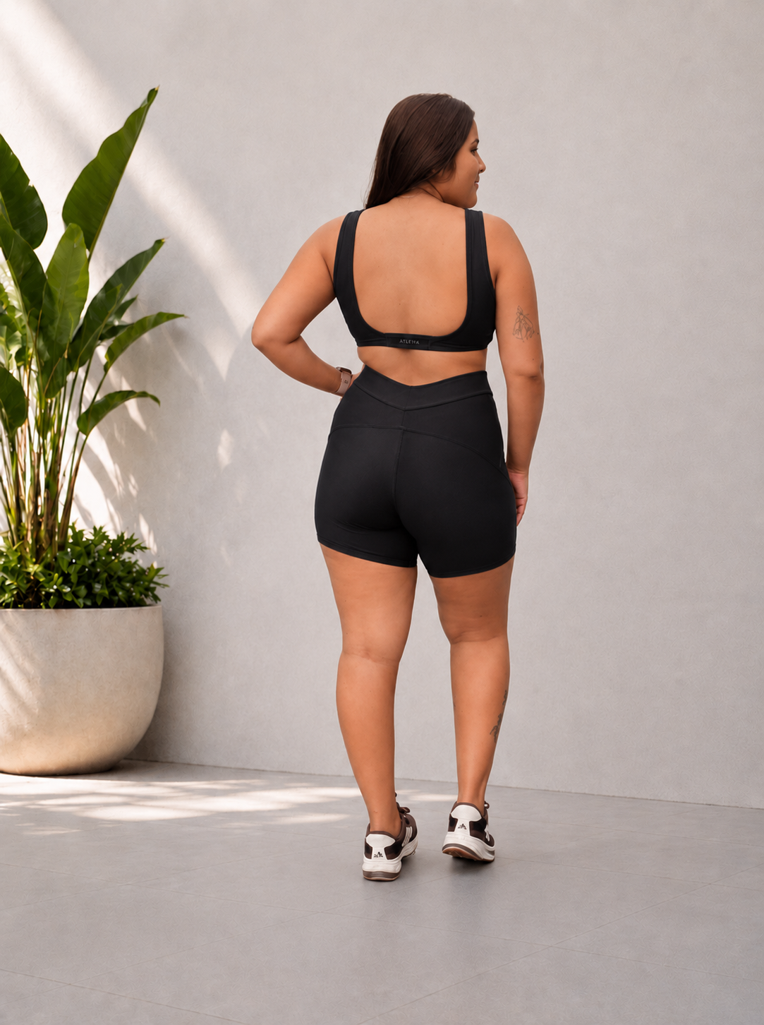 ID13 Conjunto Curto Canelado - Active