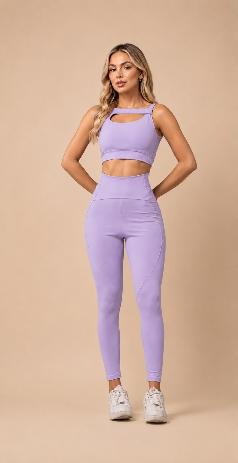 ID215 Conjunto Longo -Celeste