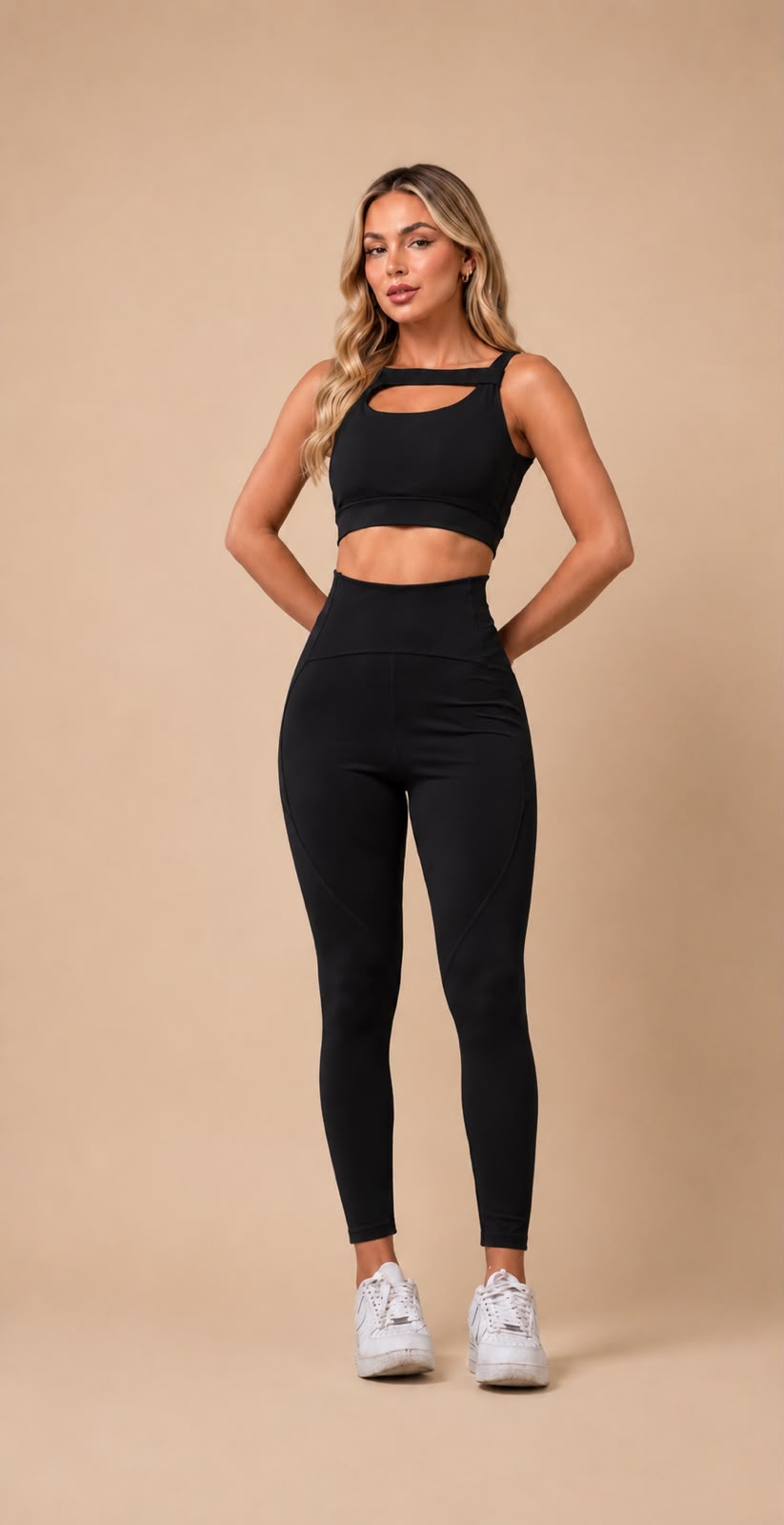 ID215 Conjunto Longo -Celeste